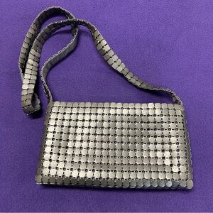 Chic Silver Crossbody Bag